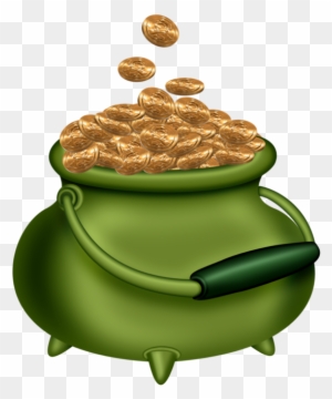 Saint Patrickpatrick - St Patricks Day Clip Art Pot Of Gold