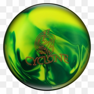 Cyclone- Green/yellow Pearl - Cyclone Bowling Ball Green