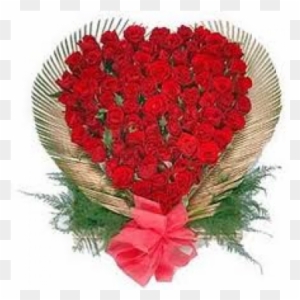 Red Rose Heart - All Type Of Flowers