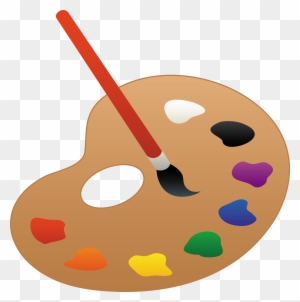 Color - Paint Palette Clip Art - Free Transparent PNG Clipart Images  Download