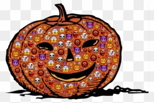 Image Result For Jack O Lantern Emoji - Flag Skull Public Domain Vectors