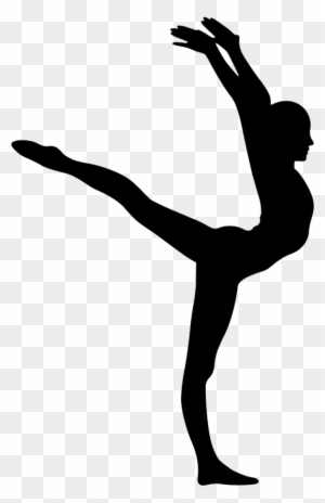 Download Gymnastics Clipart Silhouette Transparent Png Clipart Images Free Download Clipartmax