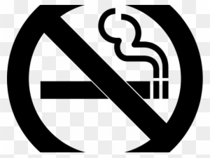 No Smoking Clipart Black And White - Free No Smoking Icons