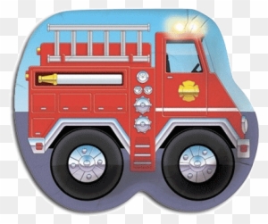 Fire Fighter Party Plates Dinner - Fire Engine Truck Party Plates