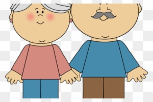 Mother And Father Clipart Vector And Mother And Father - Grandma And Grandad Clipart