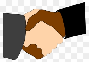 Shaking Hands Clipart 14, Buy Clip Art - Black And White Equal