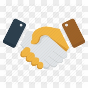 Partnership Logo Handshake For Kids - Business Partners Shaking Hands