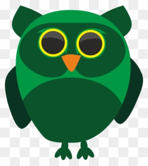 Descargue Imágenes Gratis De Sowa De Más De Fotos, - Vector Illustration Of A Green Owl Pendant Necklace