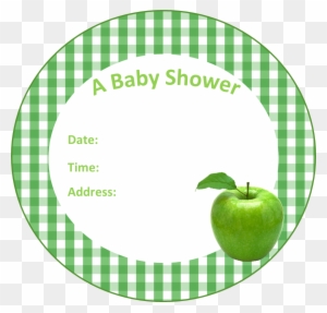 Green Apple Baby Shower Invitation - Combating Student Plagiarism By Lynn D. Lampert