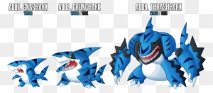 Fakemon - A007 - A009 - Alternate Water Starter By - Fan Made Pokemon Starters Water