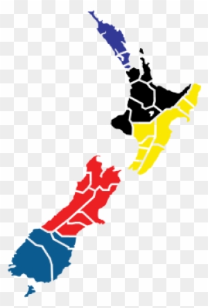 Proposed New Flag For New Zealand Elegant Super Rugby - New Zealand Map