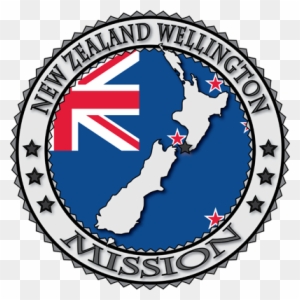 Clip Art New Zealand Wellington Lds Mission Flag Cutout - California Long Beach Mission