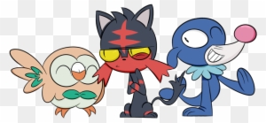 Pokemon Moon And Sun Starters By Mexican64 - Derpy Sun And Moon Pokemon Pokemon Moon And Sun Starters By Mexican64 - Derpy Sun And Moon Pokemon