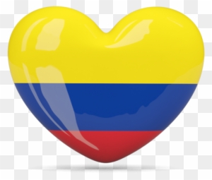 Download Flag Icon Of Colombia At Png Format - Colombia Flag Heart Png