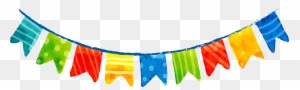 Party Alban Hefin Convite Garland Bonfire - Bunting Flag Png