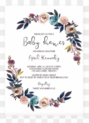 Bohemian Baby Shower Invitation Template By Littlesizzle - Baby Shower Invite Template