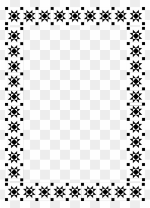 Black And White Fancy Borders Clipart - Fancy Border Black And White