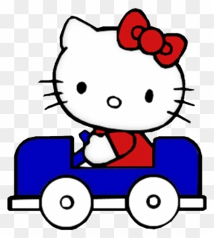 5 Hello Kitty Charts On This Page - Hello Kitty Driving A Car