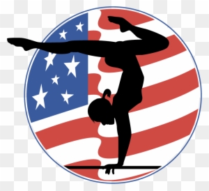 Art We Can Use Or Have Used For Gymnastics Fundraiser - Usa Women's Gymnastics Throw Blanket