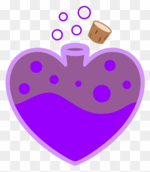 Heart Potion Bottle Cm By Amada Circle Free Transparent Png Clipart Images Download