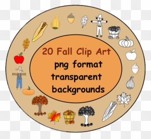 This Is A Zip File With "20 Fall Clip Art" Images - 17 Tile Coaster
