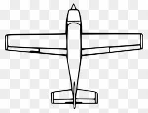 Top Down Airplane View Png Clip Arts - Airplane Birds Eye View