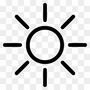 Sun Light Lightness Lighter Comments - Bulb Icon