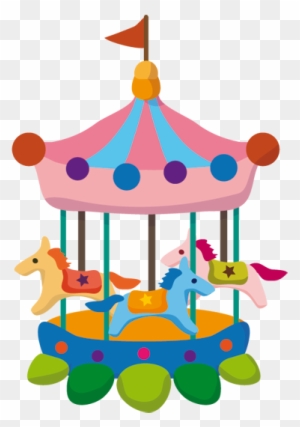 Resultado De Imagen Para Feria Infantil Dibujos - Carrusel Dibujo Png -  Free Transparent PNG Clipart Images Download