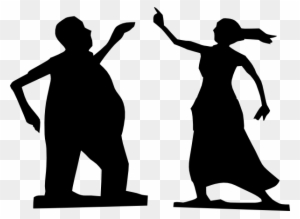 Man - Man And Woman Silhouette Dancing