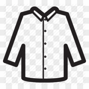 Shirt Clipart Button Up - Long Sleeve Shirt Icon