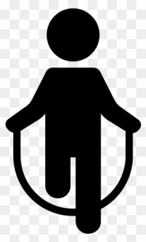 Man Jumping Rope Vector - Jumping Rope Icon - Free Transparent PNG ...