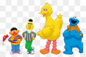 Sesame Street Clipart Hoola Hoop - Sesame Street Cartoon Characters