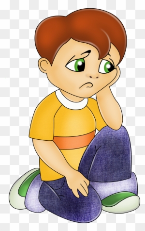 Sad Child Clip Art, Transparent PNG Clipart Images Free Download -  ClipartMax