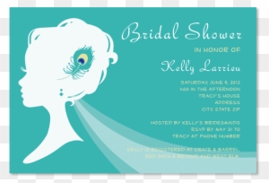 Peacock Bridal Shower Invitations Stephenanuno Save - Bridal Shower