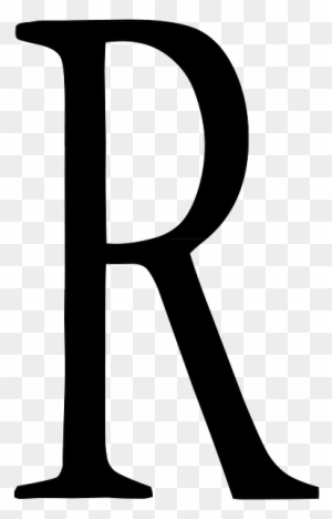 Letters Letter, Alphabet, Typography, Letters - Letter R Png @clipartmax.com