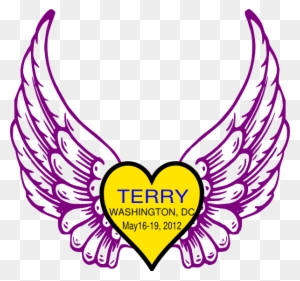 Wings N Heart Clip Art - Angel Halo And Wings Wings N Heart Clip Art - Angel Halo And Wings
