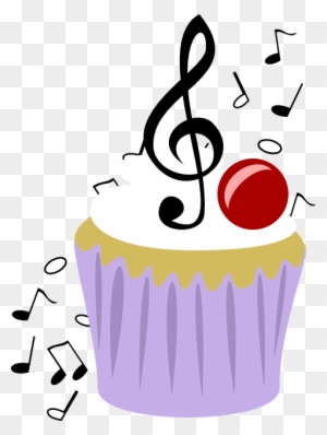 Musical Cupcake Cutie Mark By Kinnichi - Mlp Cutie Mark Food