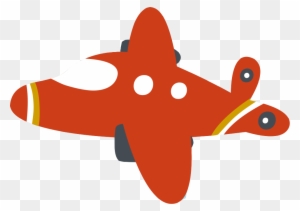 Cute Airplane Vector Png