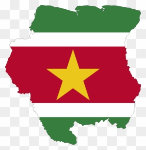 This Free Icons Png Design Of Suriname Map Flag - Suriname Flag And Country