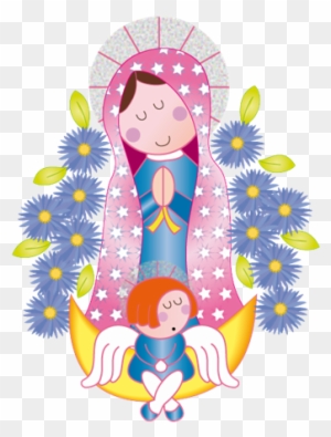 Imagenes De La Virgen De Guadalupe En Caricatura - Virgencita Para Fondo De  Pantalla - Free Transparent PNG Clipart Images Download