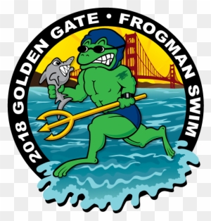Golden Gate Frogman Swim - Ilocos Norte National High School Logo