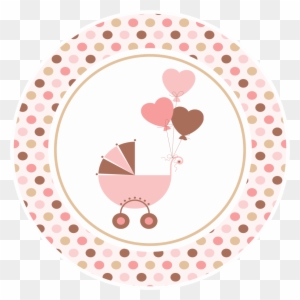 Huellas De Bebe En Rosa Cha De Bebe Para Imprimir Free Transparent Png Clipart Images Download