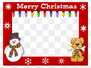 Cute Christmas Borders And Frames - Printable Christmas Picture Frames