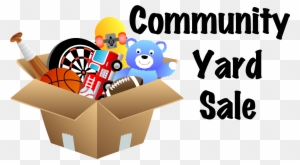 Community Yard Sale Signs Clipart - Community Yard Sale Flyer Template