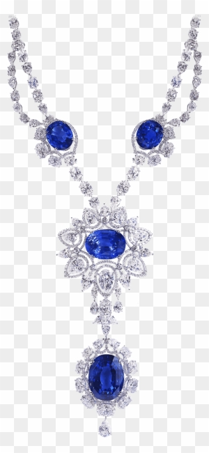 109 1097242 important sri lankan sapphire diamond necklace sapphire necklace png