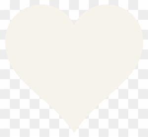 Cream-heart - Big Heart Template Printable