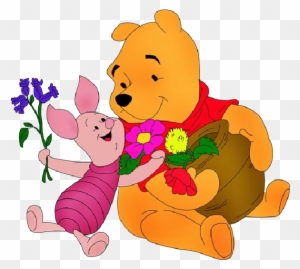 Winnie The Pooh Valentine Clip Art Images - Winnie The Pooh Piglet Animations