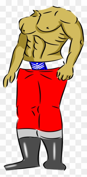 pix Superhero Caricature Maker Cartoon Body Without Head Png hunk cartoon body without head free