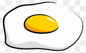 Fried Egg Egg Fried Breakfast - Clipart Sunny Side Up Eggs