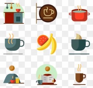 Coffee And Breakfast - Breakfast Icon Color